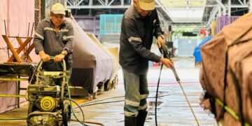 Mercado Dueñas cierra por limpieza y alcaldía habilita alternativas en Santa Tecla