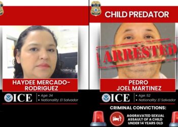Salvadoreños capturados por ICE en Houston tenían antecedentes por homicidio y abuso sexual