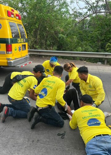 Peatón resulta gravemente lesionado tras accidente en la curva de la muerte, Sonsonate