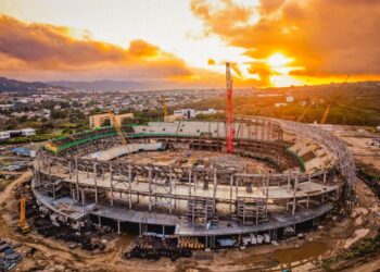 Nuevo Estadio Nacional avanza conforme al cronograma establecido