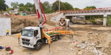 Avanzan trabajos en puente sobre el río Chilama los cuales beneficiaran a comunidades costeras