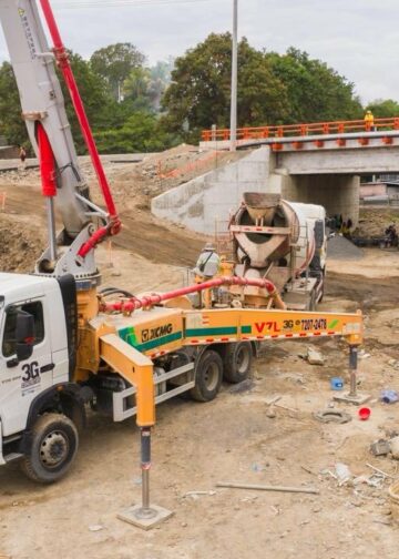 Avanzan trabajos en puente sobre el río Chilama los cuales beneficiaran a comunidades costeras
