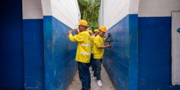 Remodelación educativa beneficia a decenas de estudiantes en Cojutepeque