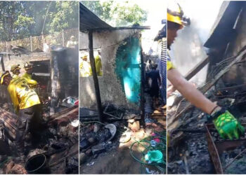 Incendio en vivienda de Jucuapa deja daños materiales y dos mujeres heridas