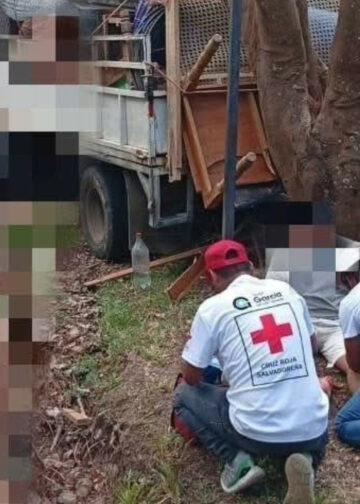 Joven resulta herido en accidente de tránsito en la carretera hacia Berlín