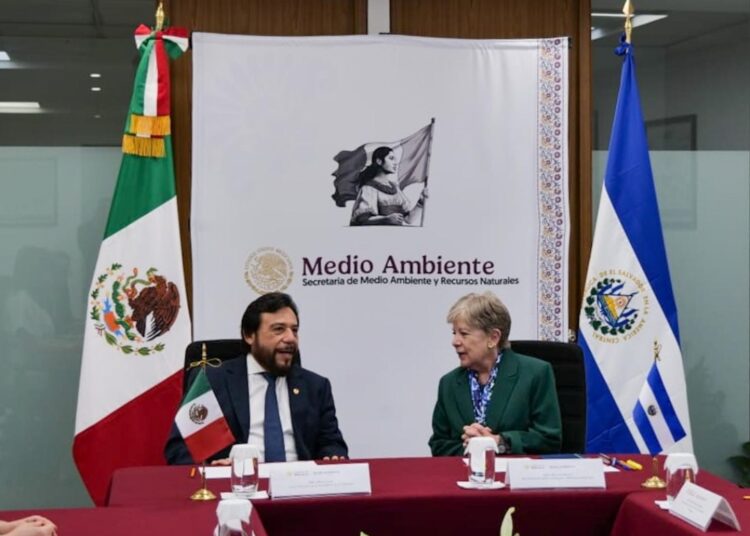 El Salvador y México fortalecen cooperación ambiental y desarrollo territorial en encuentro bilateral