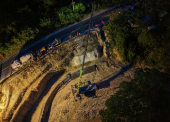 Fovial intensifica obras preventivas en carretera hacia Apulo ante llegada del invierno