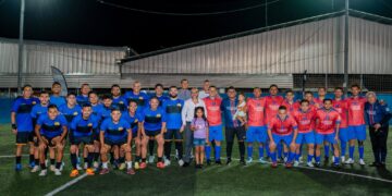 Ernesto Castro resalta ambiente de seguridad y convivencia durante torneo de fútbol en San Marcos