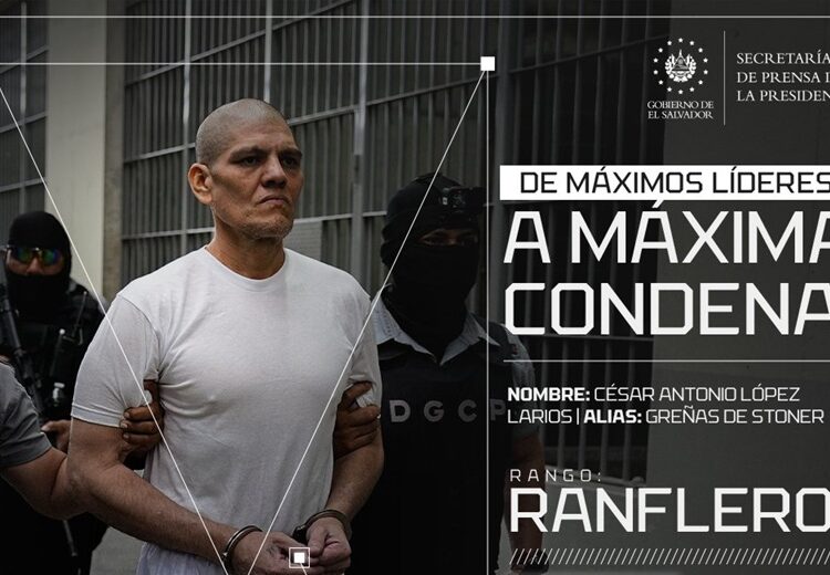 Líder de la MS-13 es procesado por graves delitos y millonaria orden de crímenes en El Salvador