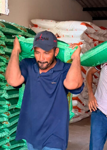 Entrega de insumos y apoyo técnico impulsa la siembra y protege cultivos ante sequías en el país