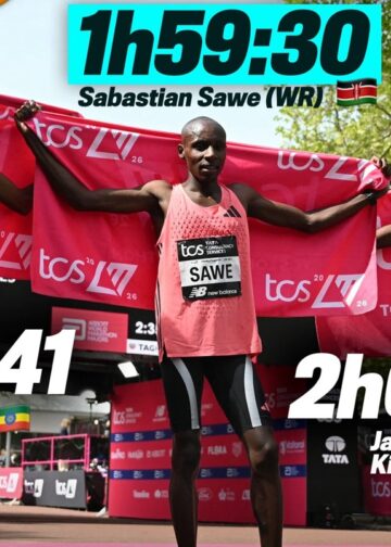 Sabastian Sawe rompe una barrera histórica y revoluciona el maratón mundial