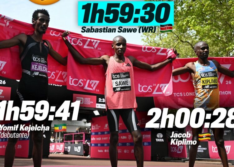 Sabastian Sawe rompe una barrera histórica y revoluciona el maratón mundial