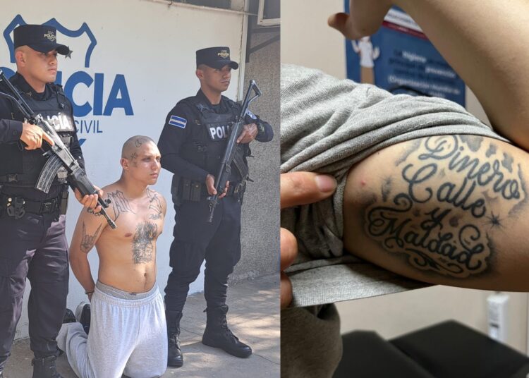 Capturan en el extranjero a pandillero de la MS-13 y será procesado en El Salvador