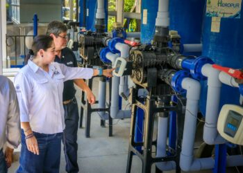 Mejoran sistema de agua potable en Santa Rosa de Lima con modernización de planta de bombeo
