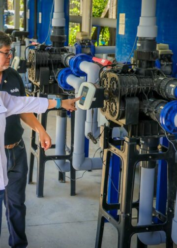 Mejoran sistema de agua potable en Santa Rosa de Lima con modernización de planta de bombeo