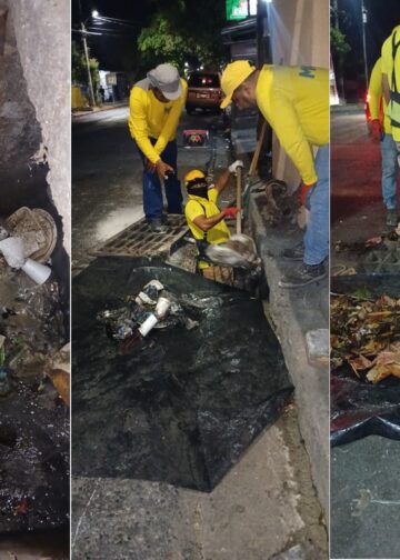 Gobierno refuerza limpieza de drenajes y advierte sobre riesgos de tirar basura en zonas urbanas