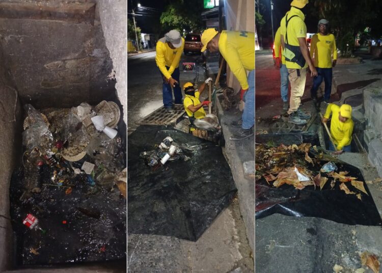 Gobierno refuerza limpieza de drenajes y advierte sobre riesgos de tirar basura en zonas urbanas