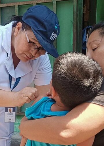 Vacuna contra el sarampión está disponible desde este 10 de abril en todas las unidades de salud del país