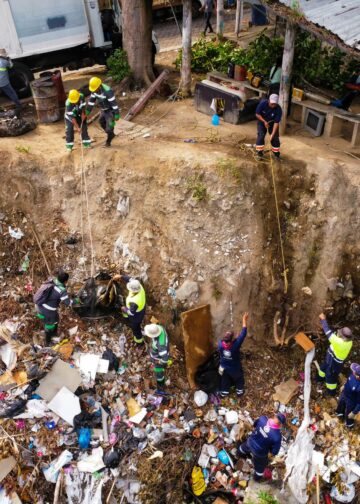 Limpieza intensiva en Ayutuxtepeque busca frenar focos de basura y prevenir inundaciones