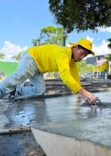 Trabajos en calle El Pedregal buscan mejorar la movilidad y seguridad de peatones y ciclistas
