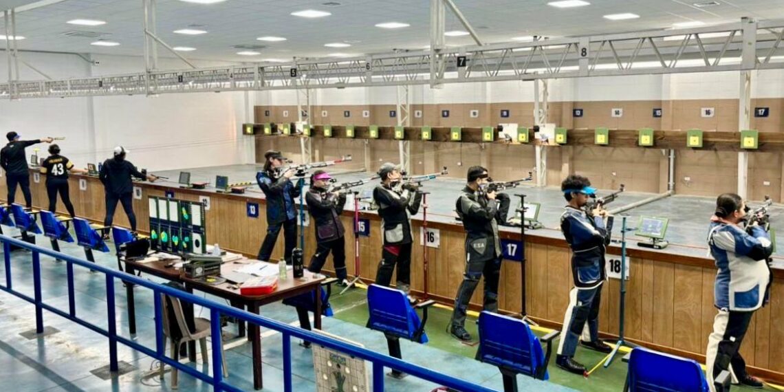 Tiradores salvadoreños afinan preparación para Santo Domingo 2026 en test técnico nacional