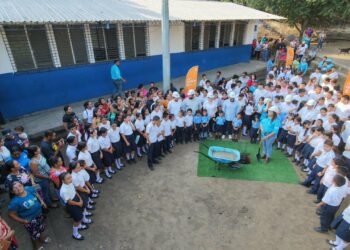 Inician transformación del Centro Escolar La Morita en San Miguel Oeste