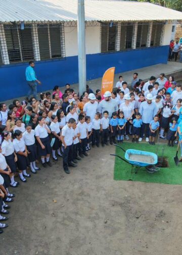 Inician transformación del Centro Escolar La Morita en San Miguel Oeste