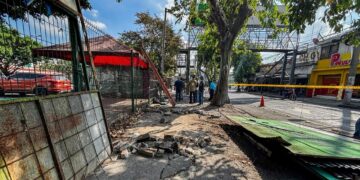 Avanza recuperación de espacios públicos en San Jacinto con retiro voluntario de comerciantes