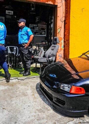 Operativo municipal deja notificaciones y retiro de obstáculos en troncal del norte