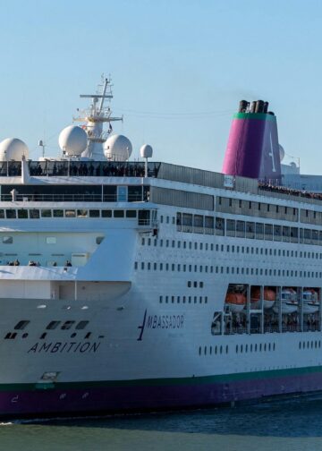 Investigan brote de Norovirus en crucero Ambition tras decenas de pasajeros enfermos