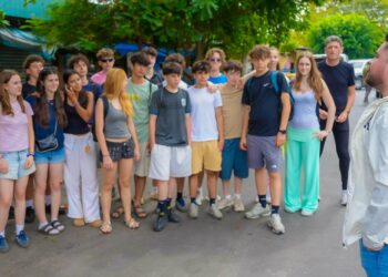 Estudiantes de Bruselas conocen proyectos de transformación social en Mejicanos