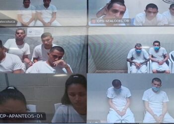 Tribunal impone penas de hasta 60 años a estructura de la ms-13 en cuscatlán