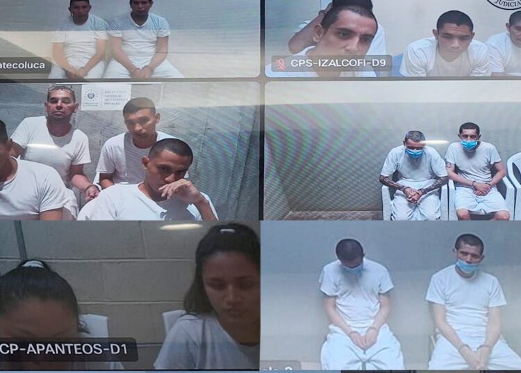 Tribunal impone penas de hasta 60 años a estructura de la ms-13 en cuscatlán