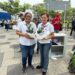 Mop impulsa entrega de plantas en el centro histórico para fomentar la reforestación