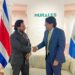 Vicepresidente Félix Ulloa representa a El Salvador en Transmisión de Mando Presidencial en Costa Rica