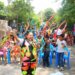 Familias de Panchimalco disfrutan de tarde de alegria gracias a Fundación Sé Feliz