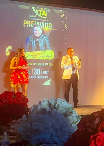 “Seamos la voz de las personas sin voz»: Danny Amaya dedica premio a la comunidad latina