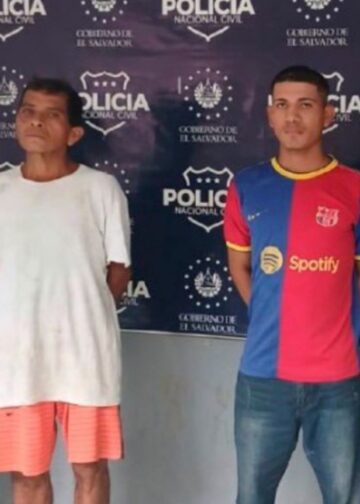 Capturan a dos hombres tras pelea en vía pública en Sonsonate