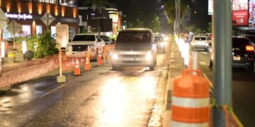 Restablecen parcialmente el paso vehicular en la Zona Rosa