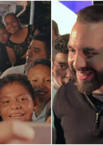 Muestras de aprecio al Presidente Bukele marcan jornada de inauguración de escuelas en Acajutla