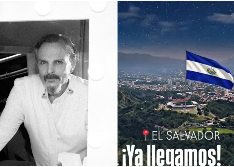 Miguel Bosé confirma su llegada a El Salvador previo a su esperado concierto del Importante Tour