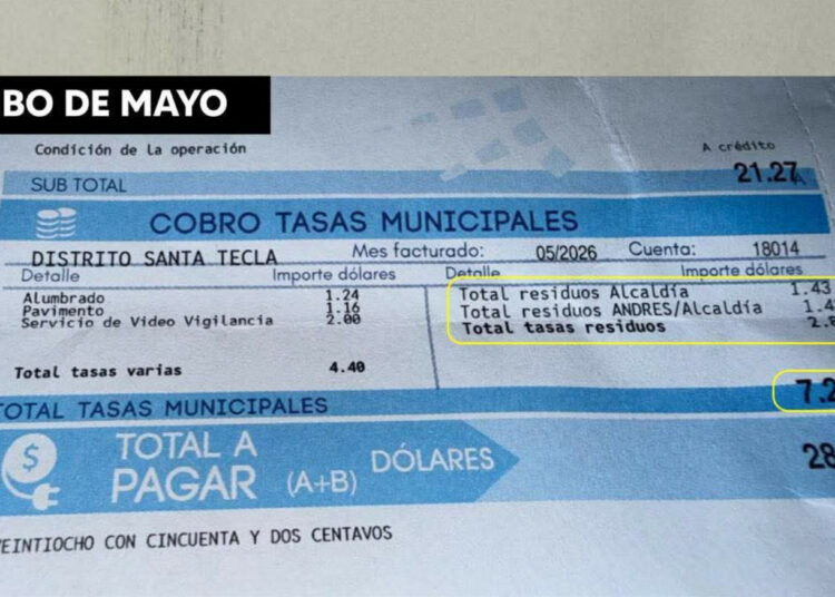 Alcaldía de La Libertad Sur desmiente aumento de tasas tras cambios en recibos de DELSUR