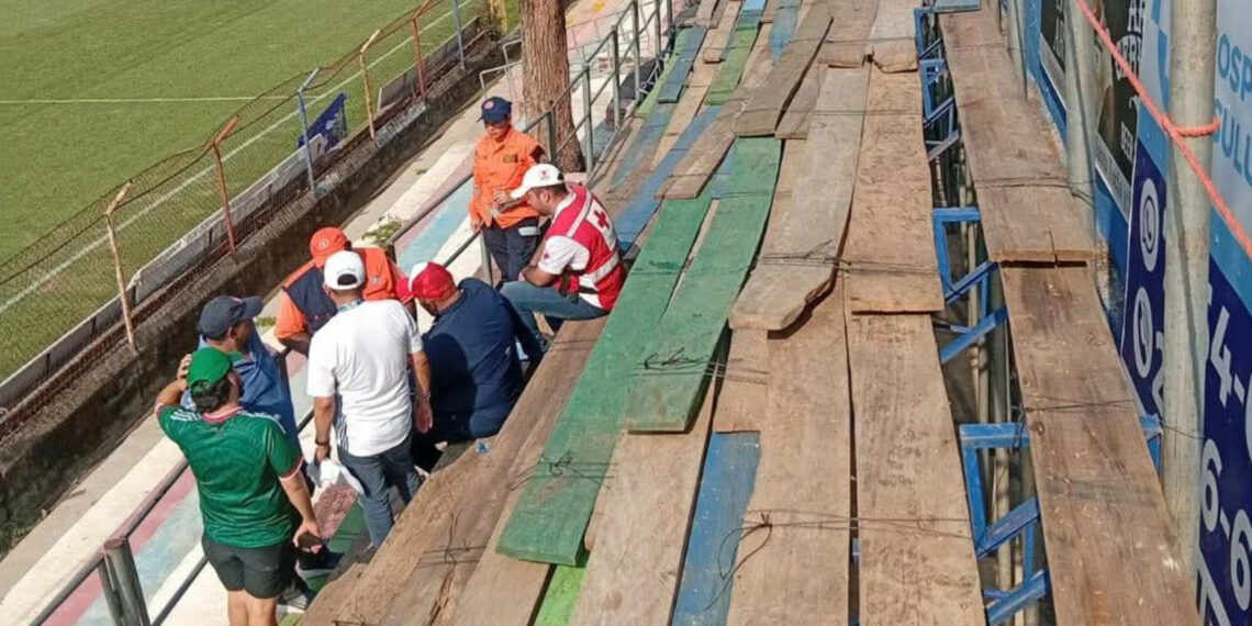 FESFUT suspende autorización de graderíos temporales en Usulután por motivos de seguridad