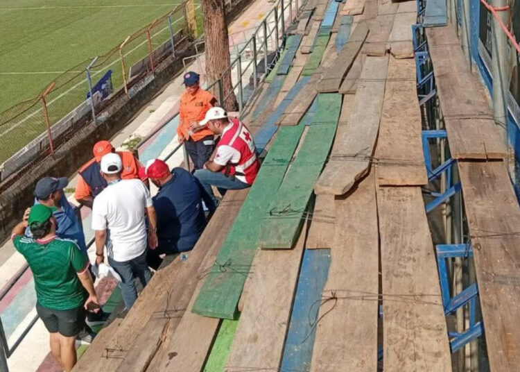 FESFUT suspende autorización de graderíos temporales en Usulután por motivos de seguridad