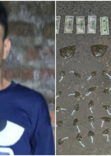Capturan a joven con varias porciones de marihuana durante operativo en San Miguel Centro