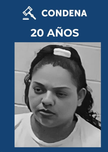 Condenan a 20 años de prisión a colaboradora de la MS-13 por extorsiones a vecinos en Mejicanos