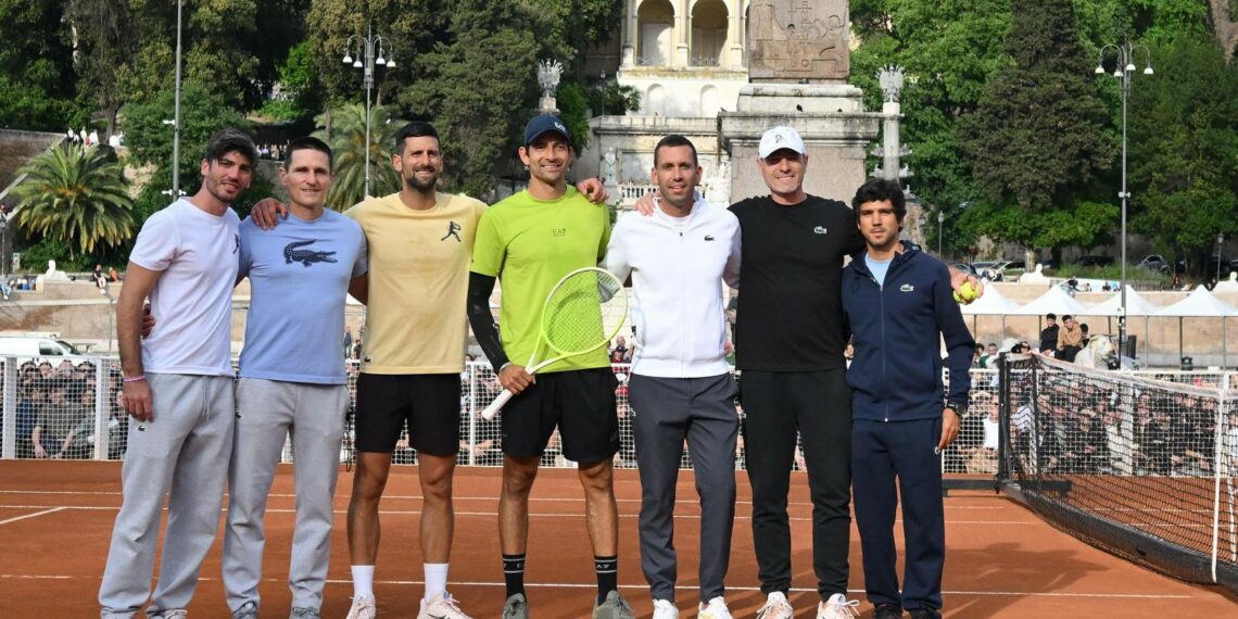 Marcelo Arévalo reafirma su lugar en la élite del tenis mundial tras entrenar con Novak Djokovic en Roma