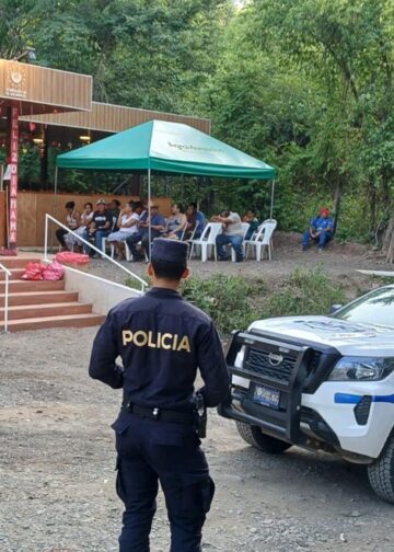 PNC resguarda jornadas de Agro Mercados en Santa Ana, La Paz y Morazán