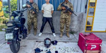 Capturan a sujeto con marihuana en La Campanera, Soyapango