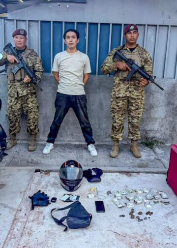 Capturan a sujeto con marihuana en La Campanera, Soyapango